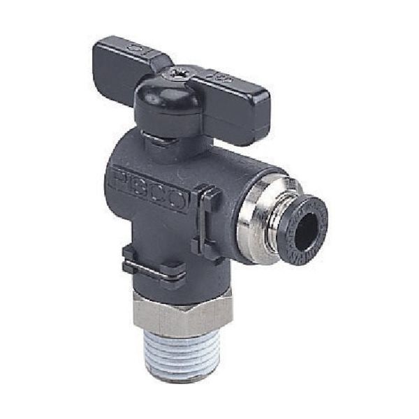 日本ピスコ ピスコ ボールバルブ 20シリーズ エルボ BVLC200603 1個 809-5478（直送品）