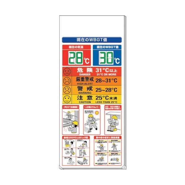 ユニット ◎熱中症対策追加掲示板 313-913 1セット 379-0859（直送品）