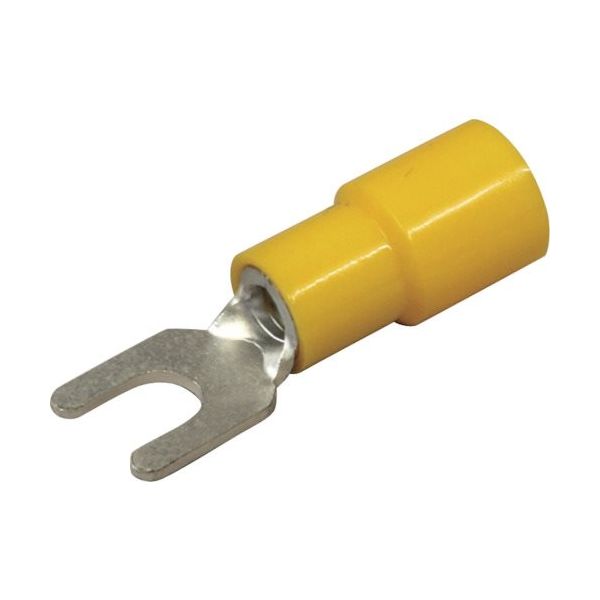 ニチフ端子工業 ニチフ 環境配慮形絶縁被覆付圧着端子 Y形(50P) TMEX 5.5Y-4S-WHI 1パック(50個) 226-2603（直送品）