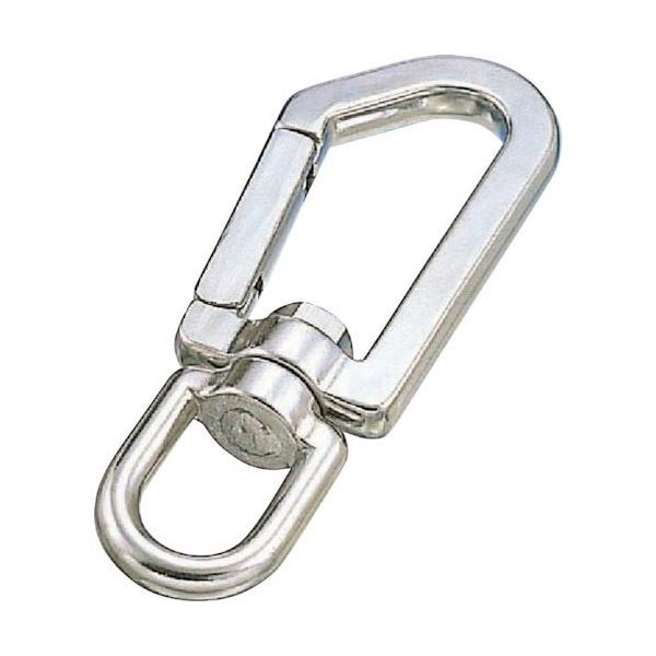 水本機械製作所 水本 スイベルスナップZ型 長さ123mm A-1086 1個 316-1944（直送品）