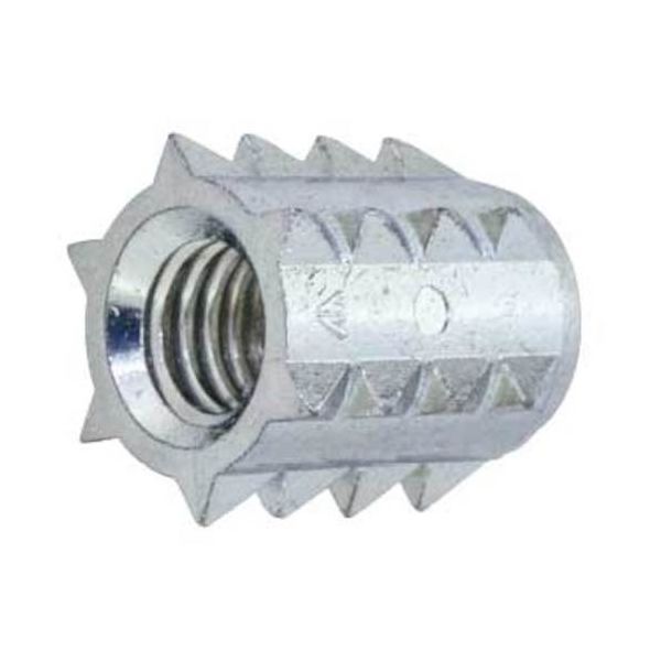 SUNCO 三価ホワイト 鬼目ナット Aタイプ 3 X 8.5 (1200本入) 6100000A0030008503 1箱(1200本)（直送品）