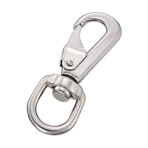 水本機械製作所 水本 ステンレス アイスナップ 線径3mm長さ57mm A-119 1個 113-4520（直送品）