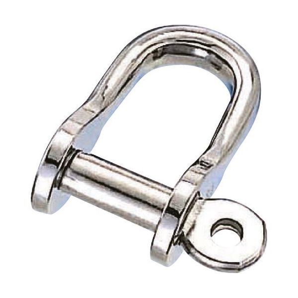 水本機械製作所 水本 ステンレス 半丸シャックル 長さ21mm内幅12mm A-222 1個 113-4603（直送品）