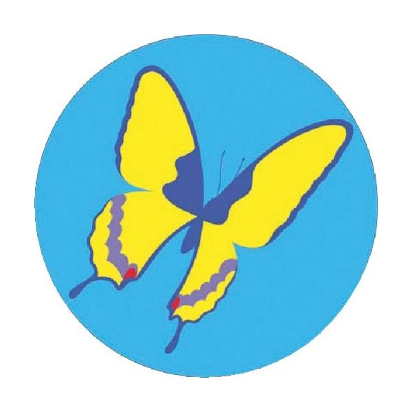 つくし工房 つくし たのし~る[こんちゅう1] きあげは KS-21 1枚 184-3342（直送品）