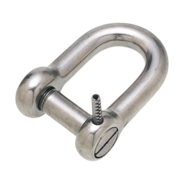 水本機械製作所 水本 ピン止め沈みシャックル 長さ64mm 内幅32mm CSP-16 1個 336-8074（直送品）