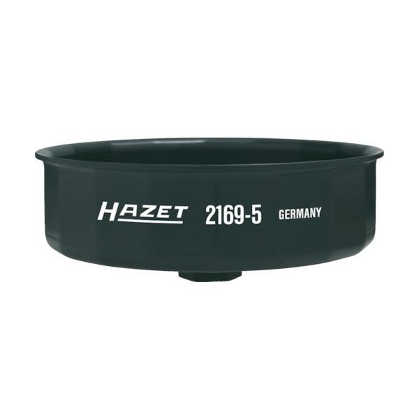 HAZET カップ式オイルフィルターレンチ18角 フィルター径135差込12.7 2169-5 1丁 868-9121（直送品）