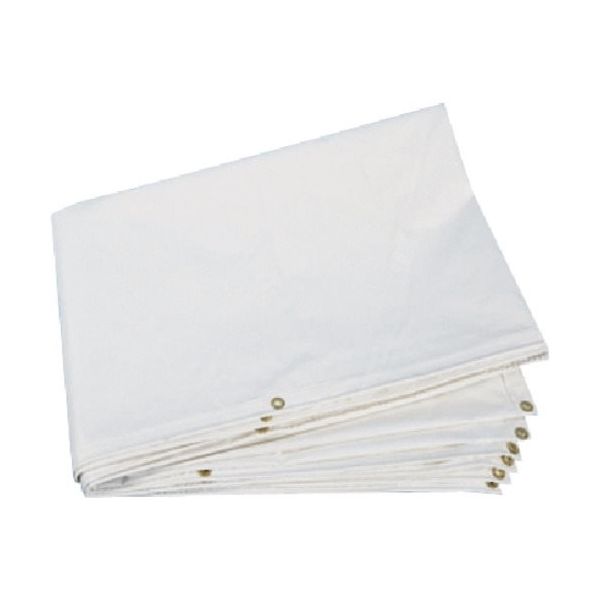 つくし工房 つくし 養生シート(白) 1.8m×3.6m 5121 1枚 185-2684（直送品）