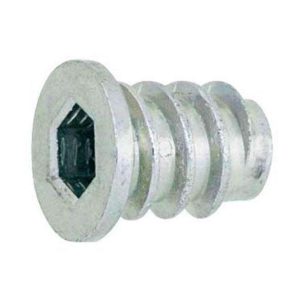 SUNCO 三価ホワイト 鬼目ナット Cタイプ 4 X 10 (400本入) 6100000C0040010003 1箱(400本)（直送品）