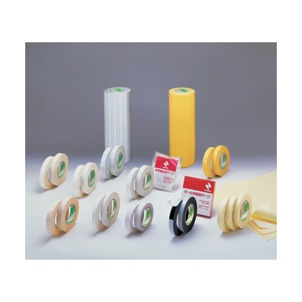 ニチバン 両面テープ80150mmX20m 801-50 1セット(4巻) 363-8281（直送品）