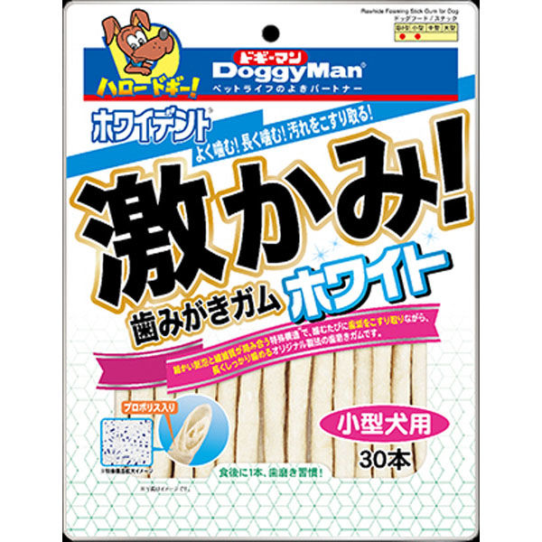 ドギーマン 激かみ！歯みがきガム 小型犬用 24本×16袋 71EwbQlzljL._UF350,350_QL50_.jpg