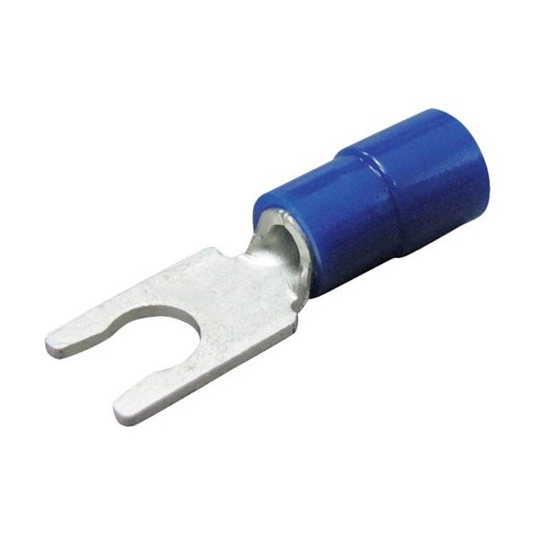 ニチフ端子工業 ニチフ 環境配慮形絶縁被覆付 Y形 LYタイプ(100個入) TMEX 2LY-4S-CLR 1パック(100個)（直送品）