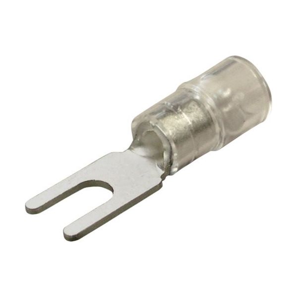 ニチフ端子工業 ニチフ 環境配慮形絶縁被覆付 Y形 Wタイプ(100個入) TMEX 2Y-3W-CLR 1パック(100個)（直送品）