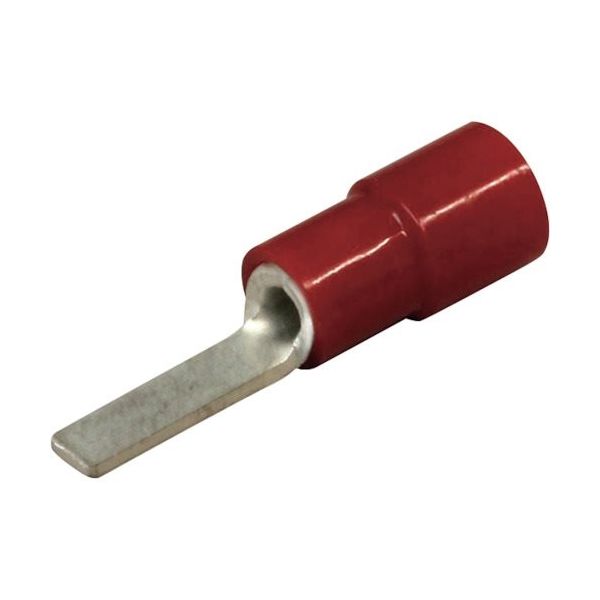 ニチフ端子工業 ニチフ 環境配慮形絶縁被覆付圧着端子 BT形(100P) TMEX BT-1.25-9-1-WHI 1パック(100個)（直送品）