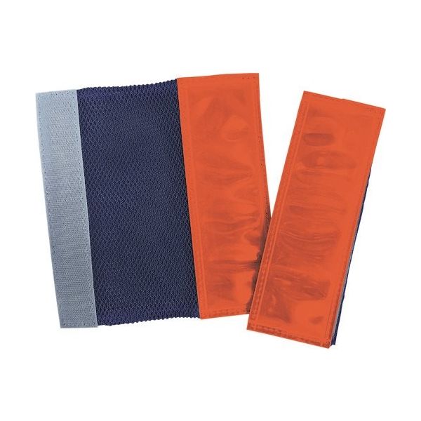 ユニット 反射識別カラーバンド(蛍光赤) 2枚1組 378-903 1組(2枚) 184-0236（直送品）