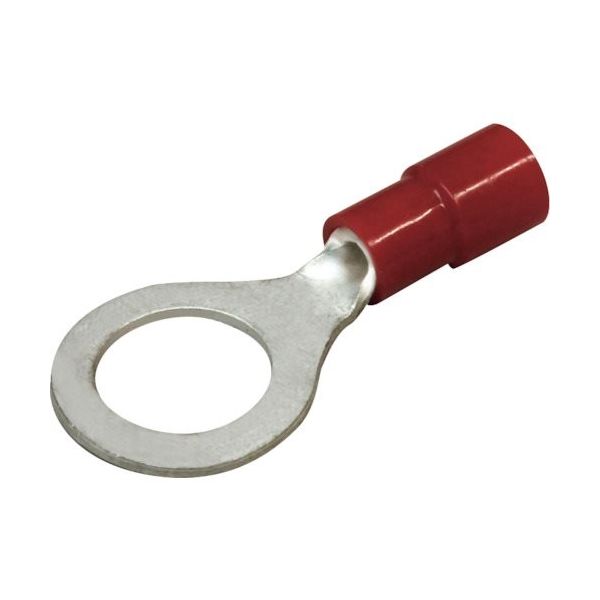 ニチフ端子工業 ニチフ 環境配慮形絶縁被覆付圧着端子 R形(100P) TMEX 1.25-6-YEL 1パック(100個)（直送品）