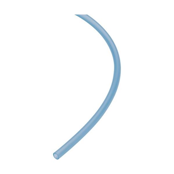 日本ピスコ ピスコ フッ素樹脂(PFA)チューブ クリアブルー 16×13 50M SFT1613-50-CB 1巻 251-7787（直送品）