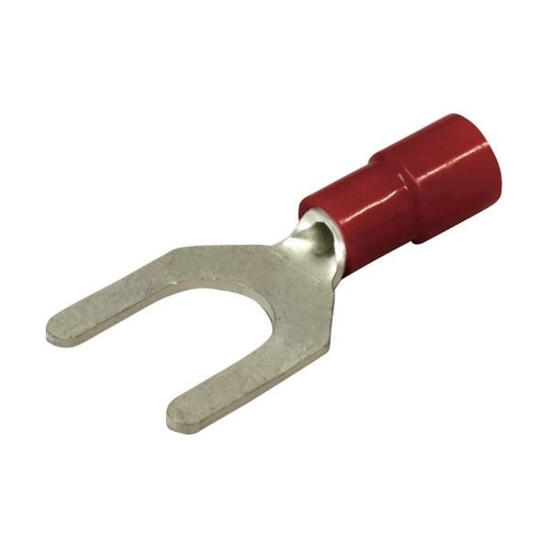 ニチフ端子工業 ニチフ 環境配慮形絶縁被覆付圧着端子 Y形(100P) TMEX 1.25Y-6-GRN 1パック(100個)（直送品）