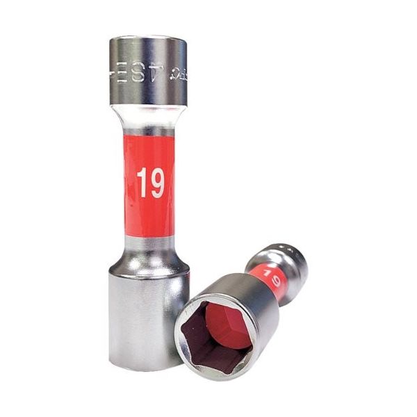 ベストツール FPC トルクレンチ用ソケット 19mm(プラスチック製樹脂内蔵) TQSE-19 1個 407-3940（直送品）