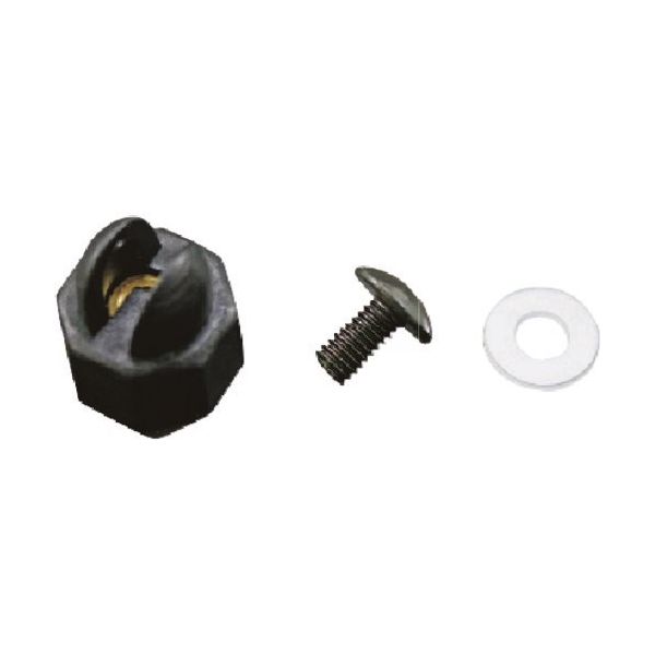 つくし工房 つくし アクリル製ミラー棒用部品 取付部品Aセット 7061-P 1セット(1個) 184-1578（直送品）