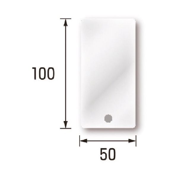 つくし工房 つくし アクリル製ミラー棒用部品 替えミラー 7061-M 1個 184-1581（直送品）
