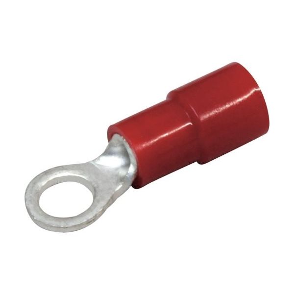 ニチフ端子工業 ニチフ 環境配慮形絶縁被覆付圧着端子 R形(100P) TMEX 1.25-3.5S-GRN 1パック(100個)（直送品）