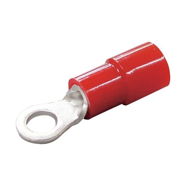 ニチフ端子工業 ニチフ 環境配慮形絶縁被覆付圧着端子 R形(100P) TMEX 1.25-3N-GRN 1パック(100個)（直送品）