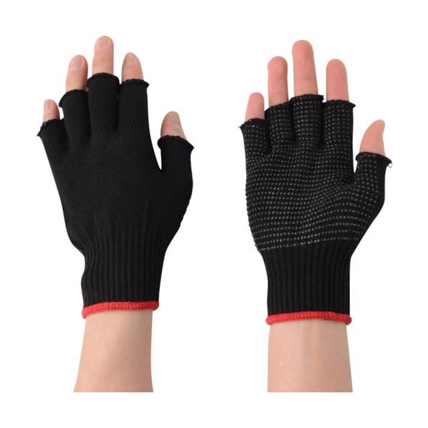 川西工業 川西 つぶて指出し5本 ブラック 2215BK 1セット(10双) 854-8339（直送品）