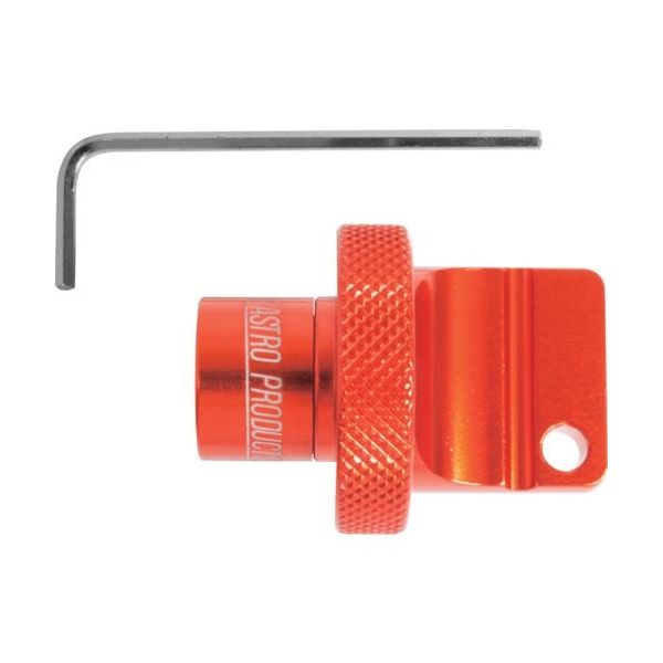 ワールドツール アストロプロダクツ ノブ型アルミキーグリップ オレンジ 2016000008340 1個 252-5215（直送品）