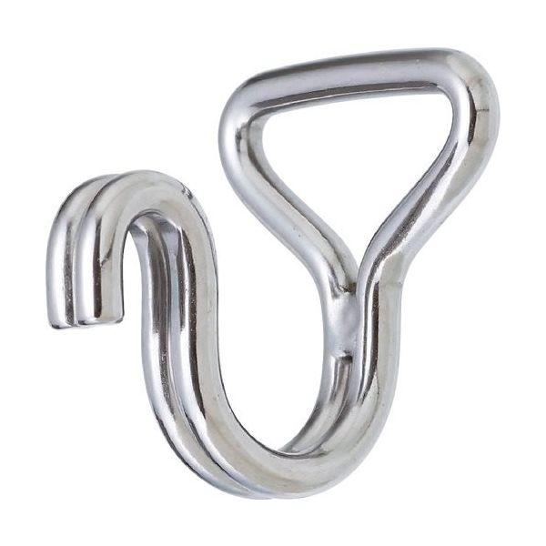 水本機械製作所 水本 ステンレス ワイヤーフック 全長65mm BFTN-2 1個 113-3025（直送品）