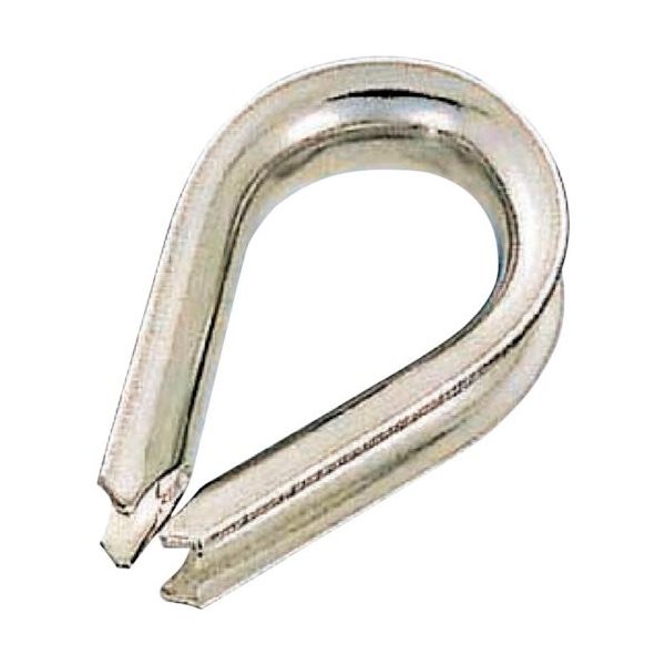 水本機械製作所 水本 ステンレス ライトシンブル SUS316 使用ロープ径5mm A-2318 1個 317-6007（直送品）