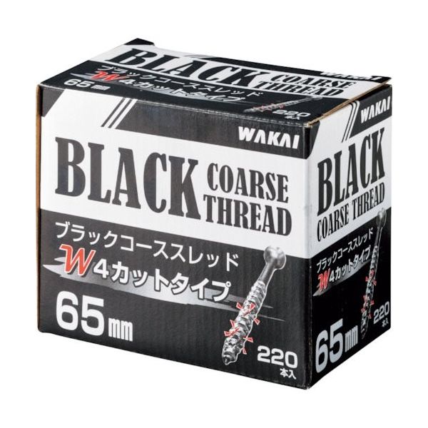 若井産業 WAKAI ブラックコーススレッド 41 BLC41Z 1箱(420本) 385-9948（直送品）