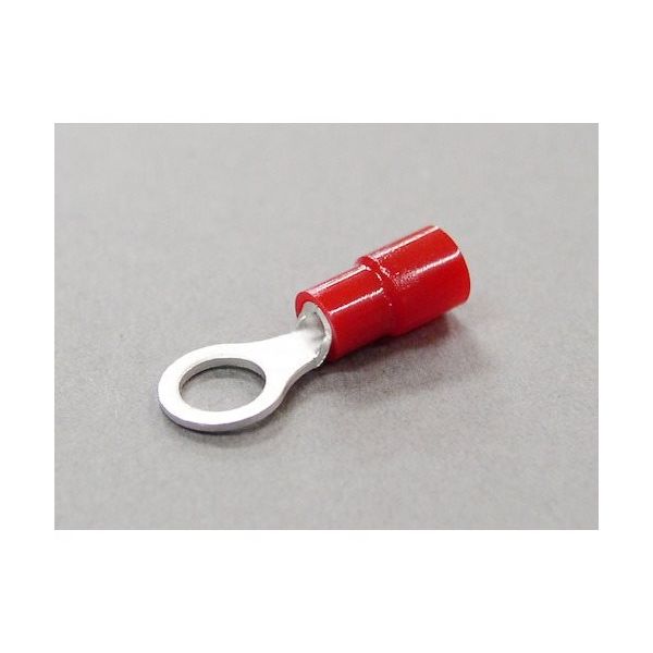 ニチフ端子工業 ニチフ 環境配慮形絶縁被覆付圧着端子 R形(100P) TMEX 1.25-5-GRN 1パック(100個)（直送品）