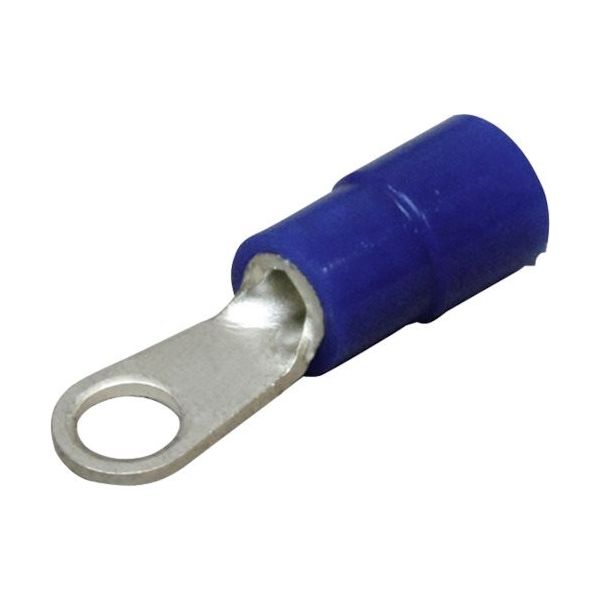 ニチフ端子工業 ニチフ 環境配慮形絶縁被覆付圧着端子 R形(100P) TMEX 2-3.5N-YEL 1パック(100個)（直送品）