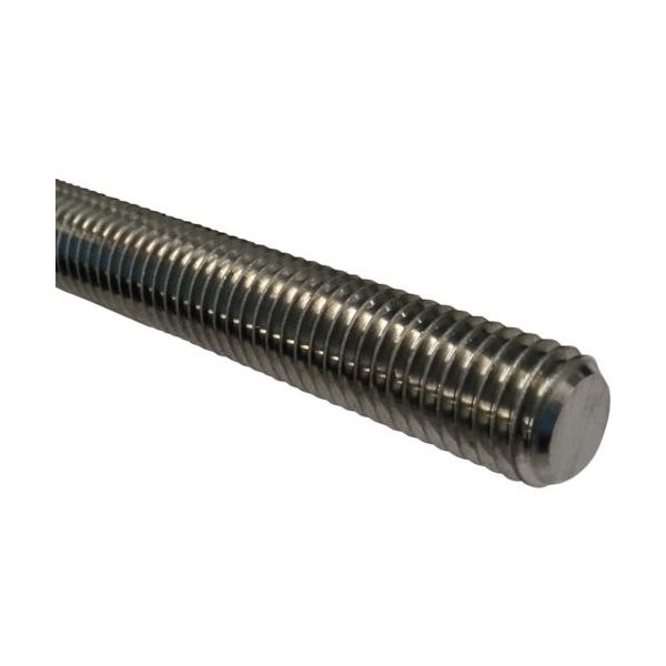 中海鋼業 寸切ボルト 両平先(アロイ) SUS316L 12×75 (100本入) NZBBF-316L-1275 1箱(100本) 268-4543（直送品）