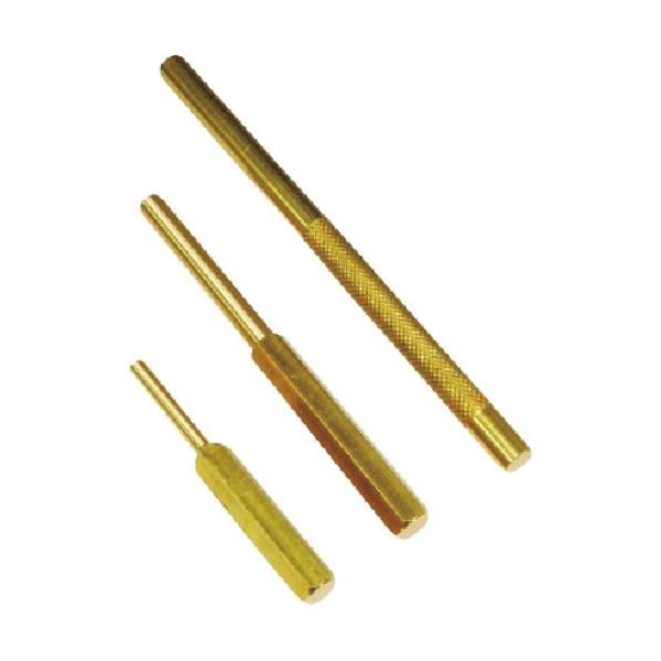 ワールドツール アストロプロダクツ ブラスピンポンチ 3本セット 2002000025852 1セット(3セット) 215-1280（直送品）