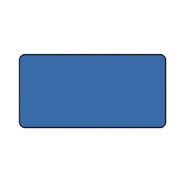 ユニット 配管ステッカー 青無地(中) 60×120 10枚組 AS.1.30M 1組(10枚) 745-6026（直送品）