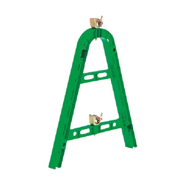 つくし工房 つくし 【三甲製品】単管バリケード(プラスチック製) 緑 5213-G 1台 184-4732（直送品）