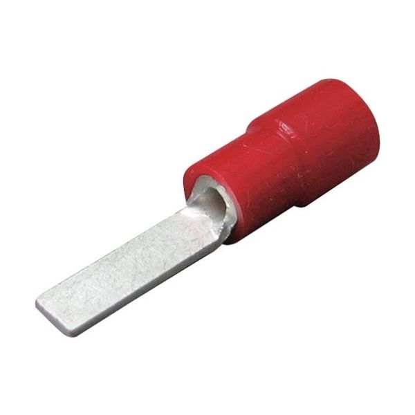 ニチフ端子工業 ニチフ 環境配慮形絶縁被覆付圧着端子 BT形(100P) TMEX BT-1.25-13-WHI 1パック(100個)（直送品）