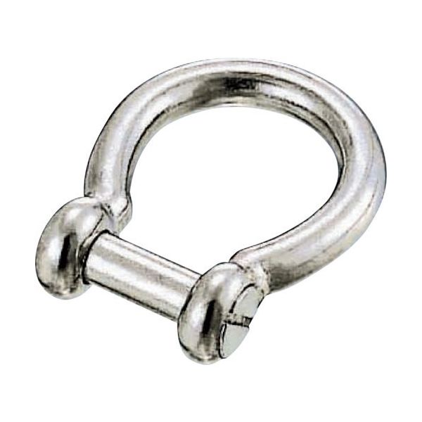 水本機械製作所 水本 沈みオタフクシャックル(アンカーシャックル) 呼び5mm A-623 1個 316-3520（直送品）