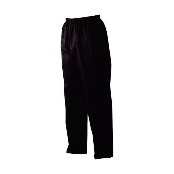 川西工業 川西 ポリエステルパンツ ブラック Lサイズ 3910BK-L 1セット(5着) 124-1674（直送品）