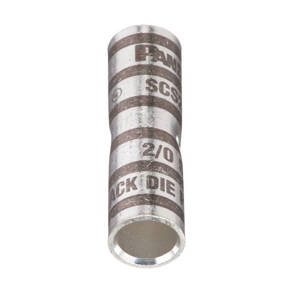 PANDUIT 銅製バットスプライス 標準バレル 電線サイズAWG2/0 SCS2/0ーX 1セット(20個:10個×2袋)（直送品）