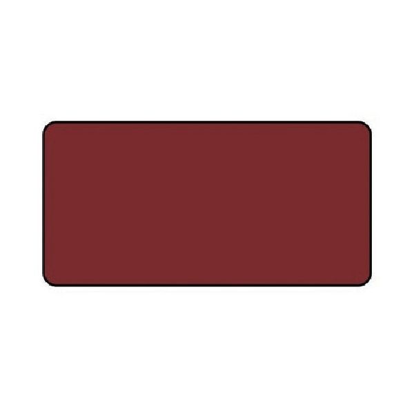 ユニット 配管ステッカー 暗い赤無地(大) 80×150 10枚組 AS.2.30L 1組(10枚) 745-6778（直送品）