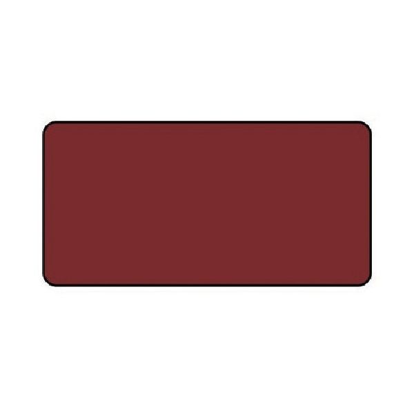 ユニット 配管ステッカー 暗い赤無地(中) 60×120 10枚組 AS.2.30M 1組(10枚) 745-6786（直送品）