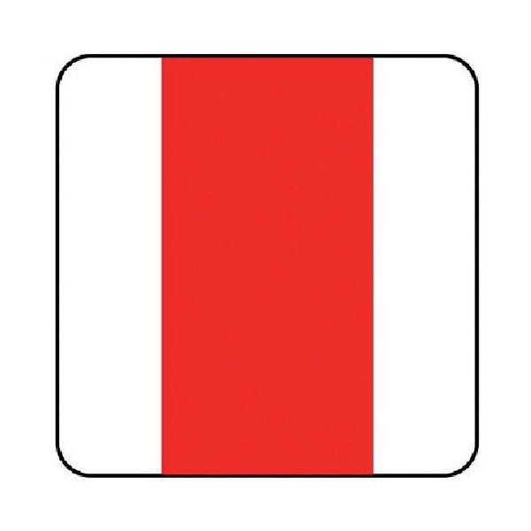 ユニット 配管識別ステッカー 消火表示(中) 60×60 10枚組 AS.20M 1組(10枚) 745-6981（直送品）