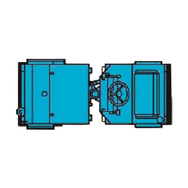 つくし工房 つくし ミニ重機マグネット平面タイプ 振動ローラ 大 MK-215A 1個 184-4839（直送品）