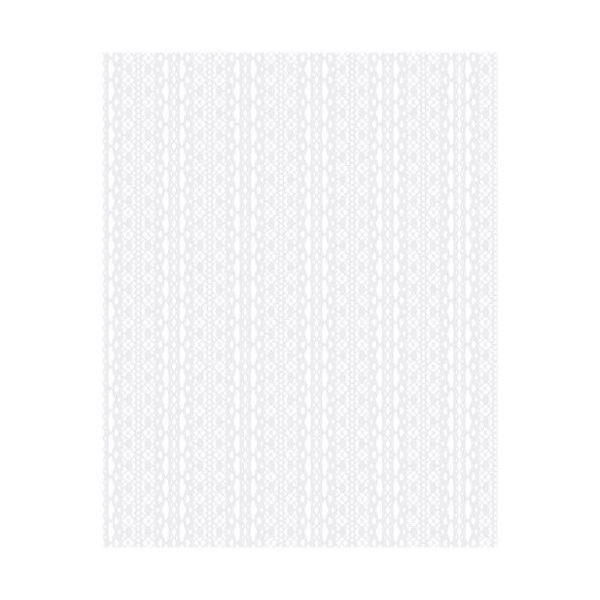 ニトムズ 窓ガラス断熱粘着シート凹凸ガラス用レース E1172 1セット(20本) 146-7790（直送品）