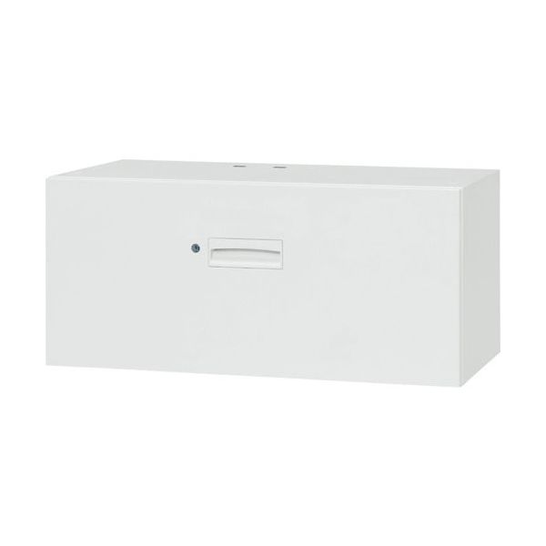 ダイシン工業 DAISHIN パーソナルロッカー用1段引出書庫 ホワイト色 L945-104D-W 1台 362-3128（直送品）
