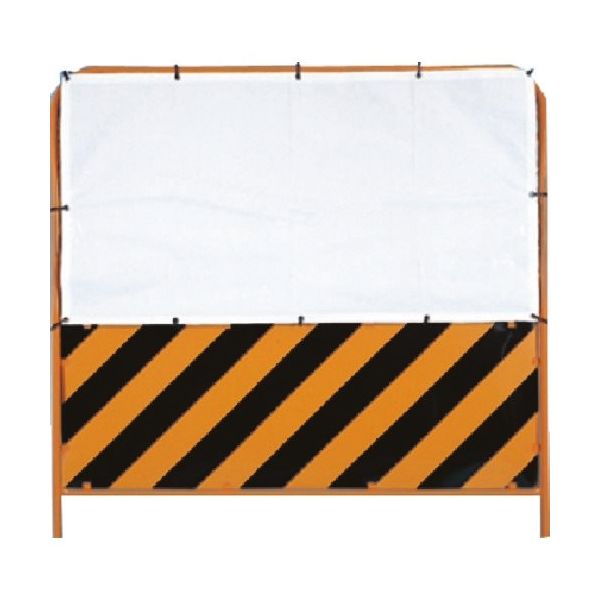 つくし工房 つくし ガードフェンス用目隠しシート 白無地 5241 1枚 185-2736（直送品）