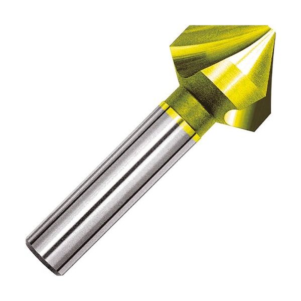 ウォーターミルズ WM3枚刃 カウンターシンク 90°16.5mmxL60 HSS+TiN WMCTN165S10L60 1本（直送品）