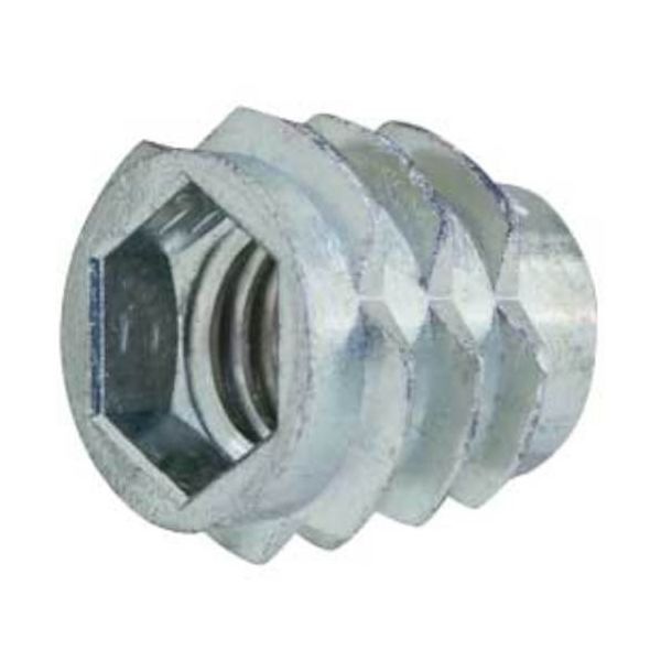 SUNCO 三価ホワイト 鬼目ナット Eタイプ 6 X 13 (250本入) 6100000E0060013003 1箱(250本)（直送品）